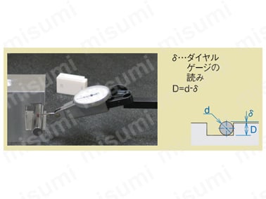 超硬ピンゲージ 単品 TAAシリーズ 0.01mmとび | 新潟精機（SK