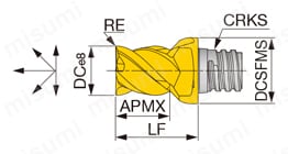 VEE120L09.0R00-04S08-AH715 | タングマイスター用ヘッド スクエア 4枚