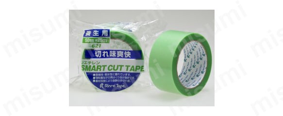養生用PE粘着テープ スーパーカット No.621 | リンレイテープ | MISUMI 