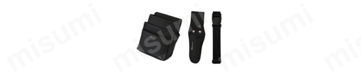 3段腰袋3点セット DT-3SET-BKの外観