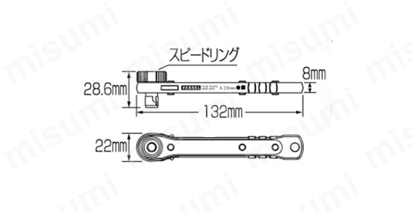 板ラチェットドライバー