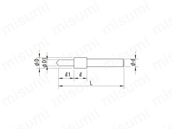 DCB-SRM-4 | 六角ボルト沈め用段付ドリル(ストレートシャンク DCB-SRM-4 | 六角ボルト沈め用段付ドリル(ストレートシャンク