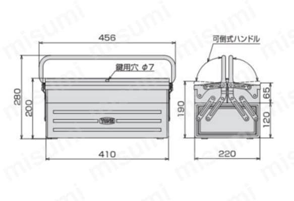 BX420 ケース寸法