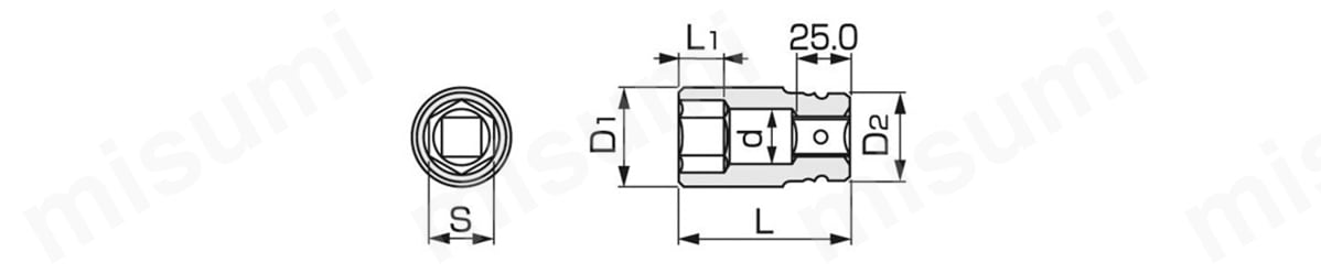 6NV-L150寸法図