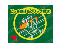 ロングヘキサゴンソケットセット（ホルダー付） HH308L | TONE