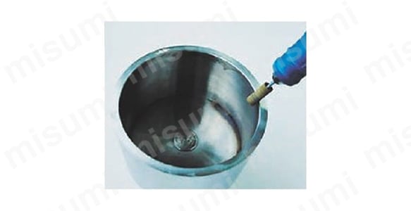 高耐久ゴム軸付砥石 軸6mm 5本入 使用イメージ