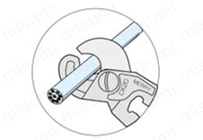 （メリー印）ハンディーケーブルカッター 使用事例