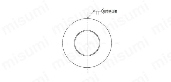 上から見た寸法図。