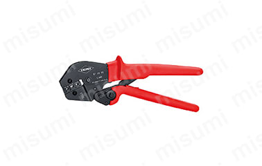 みみページ KNIPEX 圧着ペンチ プレシフォース 220mm 接続端子用