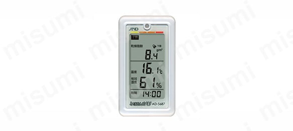 A&D みはりん坊W AD-5687   4個セット Amazon | エー・アンド・デイ(A&D) 温湿度計 AD-5687 みはりん坊