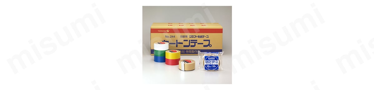 セキスイ カラークラフトテープ ５００ＷＣ 空 ５０巻 - 4