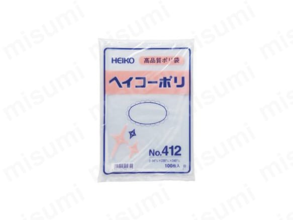 最も一般的に使われているポリ袋。