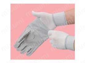 革手袋の下ばき用として