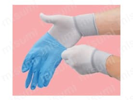 使い捨て手袋の下ばき用として