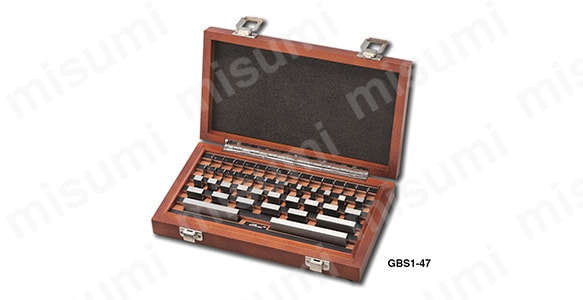 GBS1-47 | ブロックゲージセット 1級相当品 | 新潟精機（SK） | MISUMI