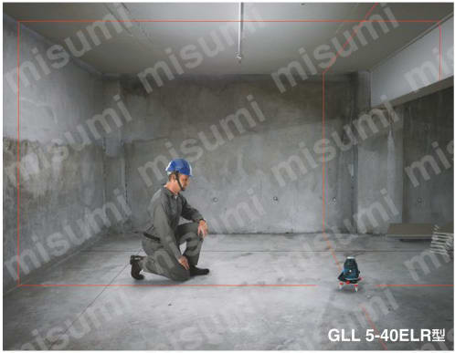 レーザー墨出し器 GLL 5-40ELR・8-40ELR | ボッシュ | MISUMI レーザー墨出し器 GLL 5-40ELR・8-40ELR | ボッシュ | MISUMI