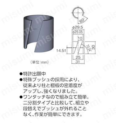 PEW-R963-YG | フェニックスワゴン ラック型 3段 | トラスコ中山