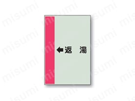 「表示内容：←返湯」