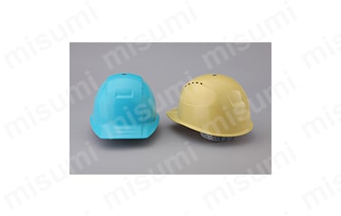 超軽量通気孔付きヘルメットの外観