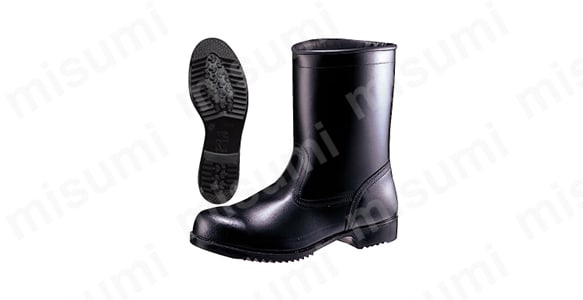 耐油・耐薬仕様 ゴム底安全靴 V2400NT 耐滑 | ミドリ安全 | MISUMI(ミスミ)