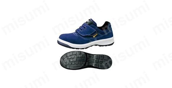 安全靴 G3555 静電 マジックタイプ（ブルー） | ミドリ安全 | MISUMI