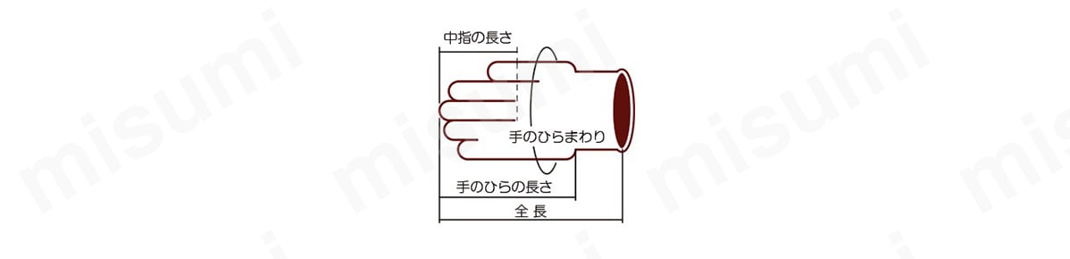 ノンスリップライトPパターンマジックの寸法図
