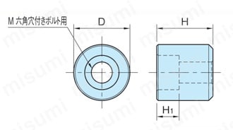 ダイヤモンドグリッパー(ラウンドタイプ) SRP-C-DS 外形図