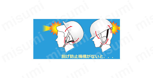 脱げ防止がない場合。