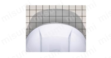 バイザー部を従来のベント&ショート形状に加え、クリアタイプを搭載し、作業中の上方視界を更に向上。