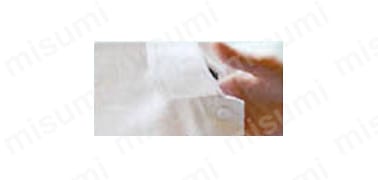 透け防止 フルダル・ポリエステルを使用し、肌が透けて見えるのを防ぐ。薄地でも透けにくい。