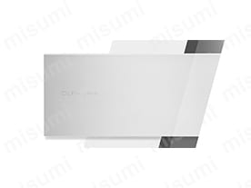 ハイパースクレーパー弾力刃/「ハイパースクレーパー」用替刃（廃番商品「手楽スクレーパー」にも使用可能）。弾力性があり、刃が反ることで、下地を傷つけにくくなっている。片研ぎ刃。