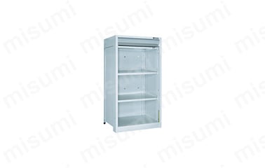軽中量棚 TLA型（中棚ボルトレスタイプ 150kgタイプ 高さ1,360mm シャッター付） イメージ