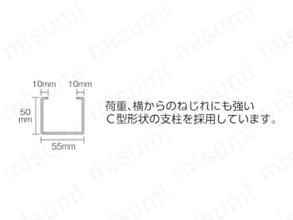 優れた断面構造