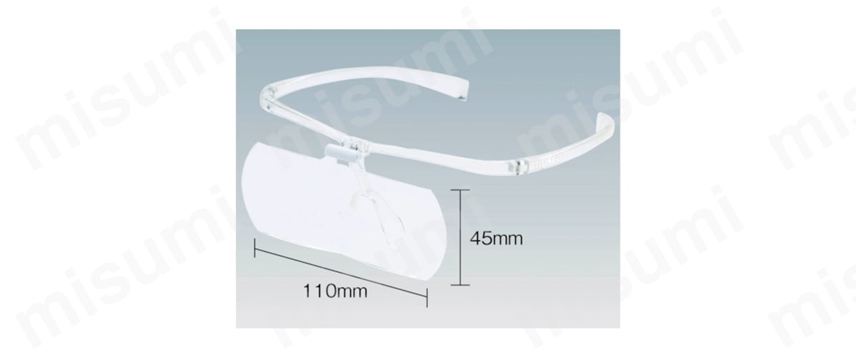 TSM-SET-TM | 双眼メガネルーペ（フレームタイプ・メガネ併用タイプ