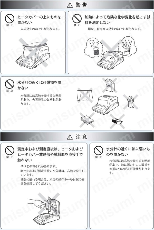 水分計 注意2