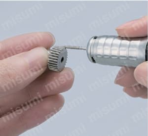 電着ダイヤモンドバー 軸径2.34mm（ミニチュアタイプ） 使用例01