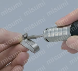 電着ダイヤモンドバー・CBNバー シャンク軸径3mm 使用例01