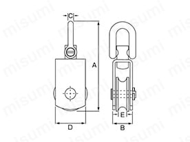 男性に人気！ MOS100 MISUMI | スリーエッチ | ステンレスサンマブロック | 工事用材料