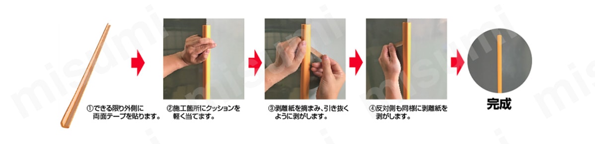 キレイに付けるコツ