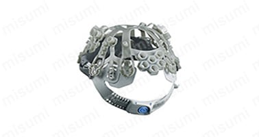 FRP樹脂製ヘルメット エアライト（シールド面付・衝撃吸収ライナー付） ST-108J-SH-EPA:関連画像