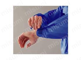 傷つけ防止：ベルクロ仕様／各部位の調節はベルクロ仕様にしているため、突起物による傷つけの心配がない。