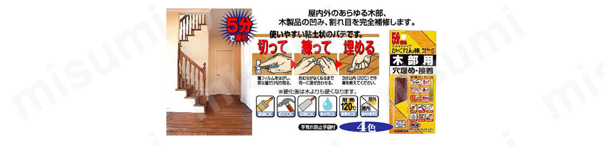 かくれん棒ねんどパテ:関連画像