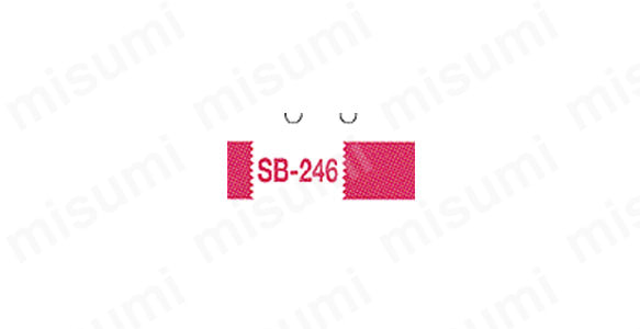 セルフクリーニングボード用マスキングテープ SB-246。 セルフクリーニングボードや、金属パネルに使用可能な製品。