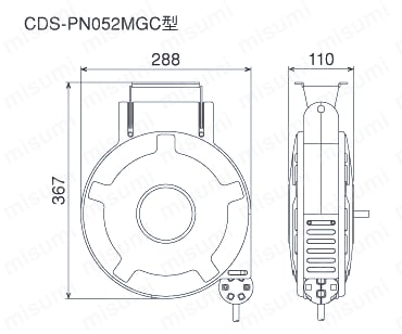 CDS-PN052MGC カート充電用コードマック（自動巻） | ハタヤリミテッド
