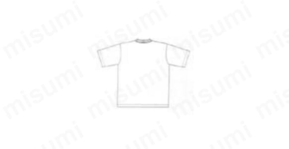 半袖Tシャツの外形図