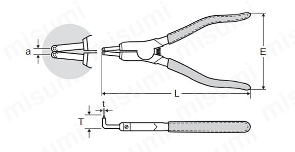 SBP-175の寸法図