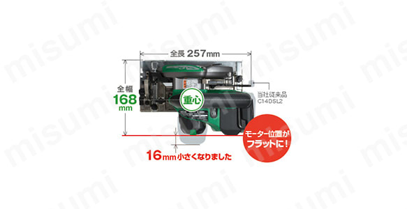 C18DBL(NN) | コードレス 丸のこ C14DBL・C18DBL HIT1 ｺｰﾄﾞﾚｽ