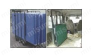 645x945x1100mm カゴ台車(携帯用)  使用事例