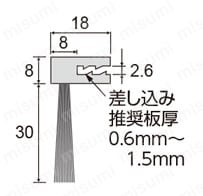 バーカットフレックスシステム MFSタイプ 外形図