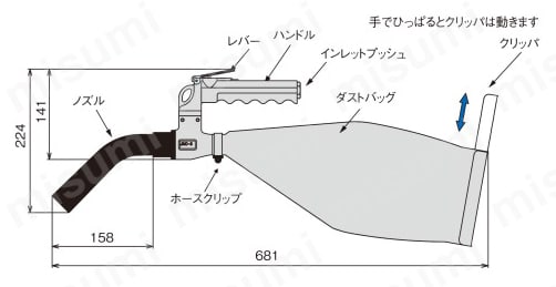 15336 | エアークリーナー | 日本ニューマチック工業 | MISUMI(ミスミ)